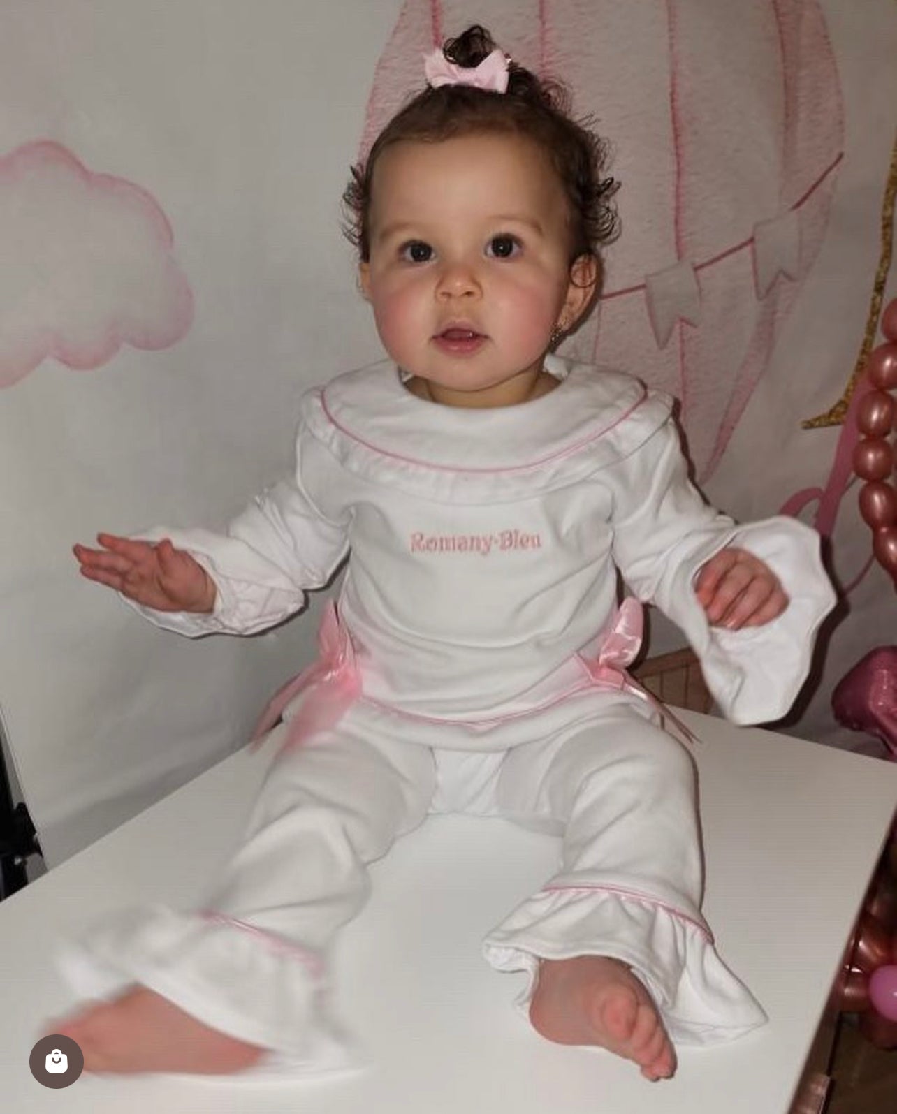 Name pyjamas (let me know a font!) - girls luxe pyjamas 🤍