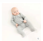 Load image into Gallery viewer, RIBBED BABY GROW LOUNGE ( For Personalising )
