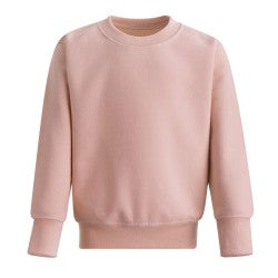 Blush fleece Jumper for personalising