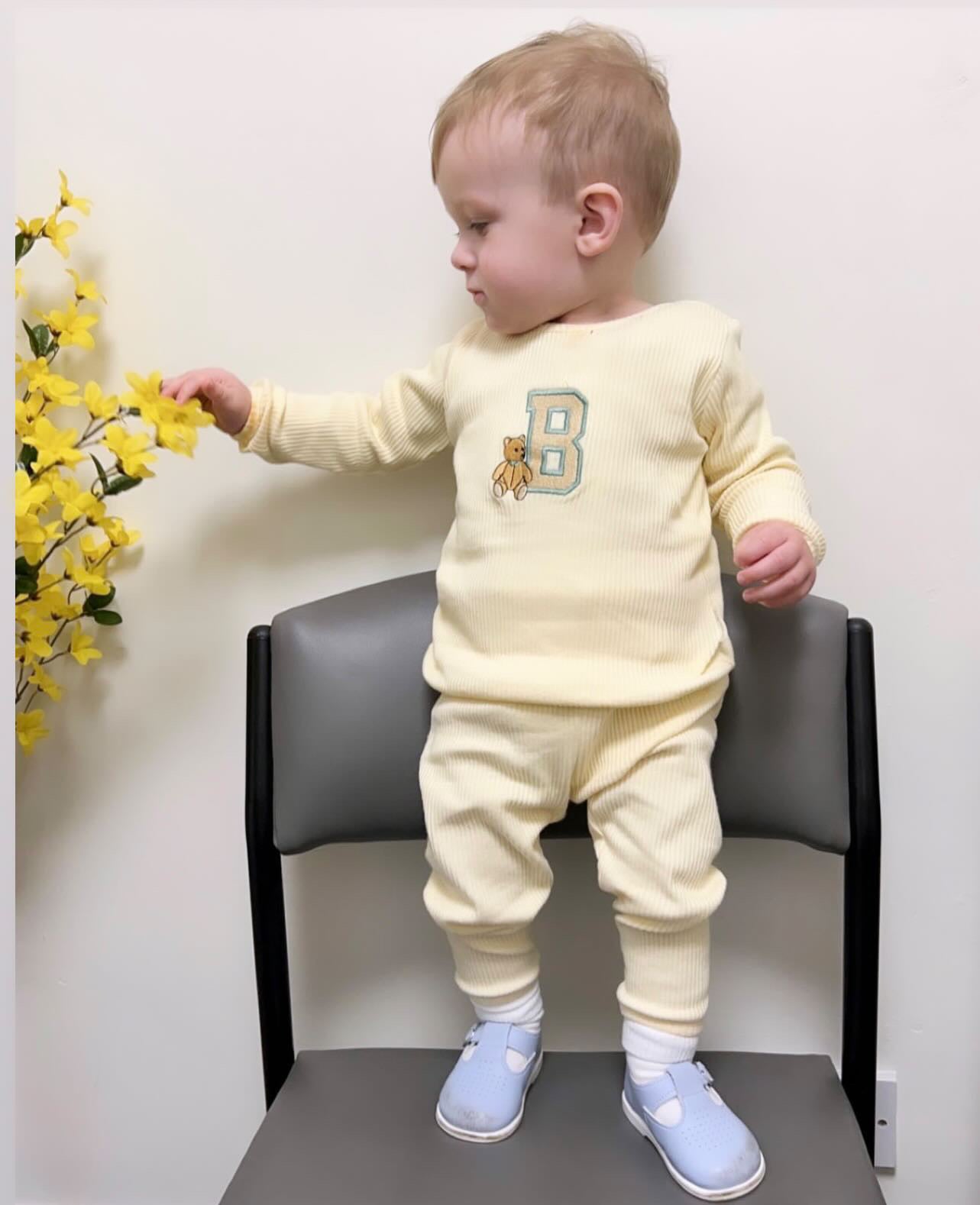 Varsity bear lounge set