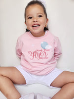 Load image into Gallery viewer, First time flyer (Blue, White or Pink) - long sleeved tshirt/ thin jumper
