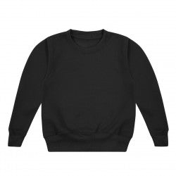 Black fleece Jumper for personalising