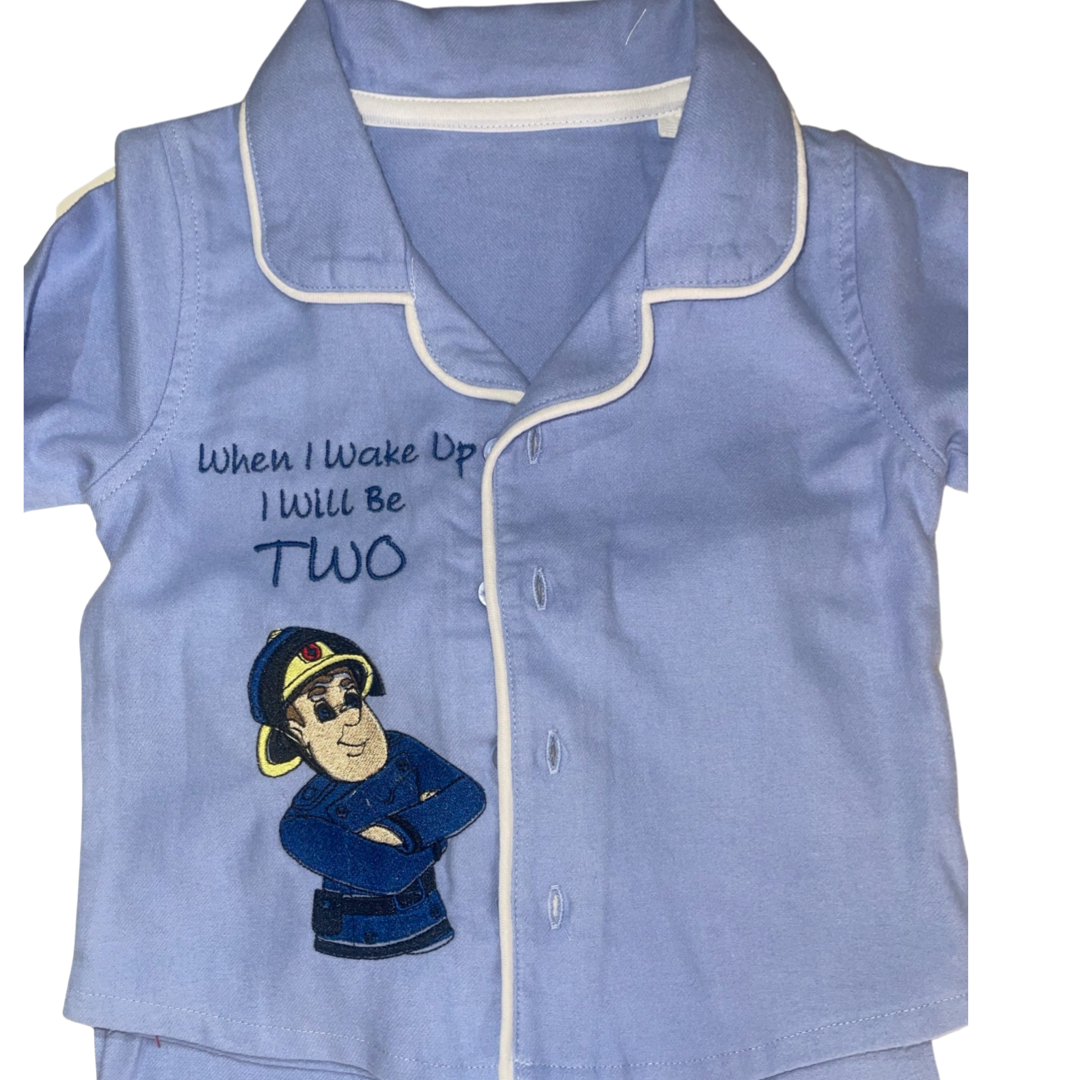 Fireman Blue Classic pyjamas