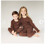 Load image into Gallery viewer, RIBBED BABY GROW LOUNGE SETS (Adult matching available) (Copy)
