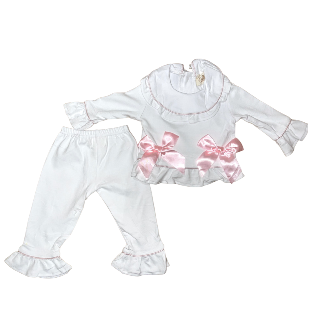 Name on collar - girls luxe pyjamas 🤍