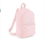 Load image into Gallery viewer, Giraffe - Personalised children’s backpack (White, Blue, Pink, Grey, Lilac, Mint)
