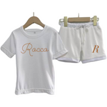 Load image into Gallery viewer, Turtle / Name / Initial - Boys Swimwear and hat set
