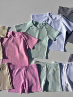 Load image into Gallery viewer, THICK NAME OR INITIAL - Long OR Short ribbed lounge. Please specify in comments 🤍
