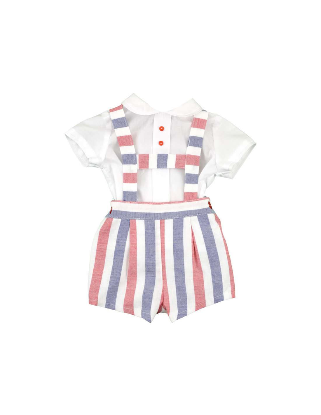 Benjamin - Baby Ferr Striped Dungaree