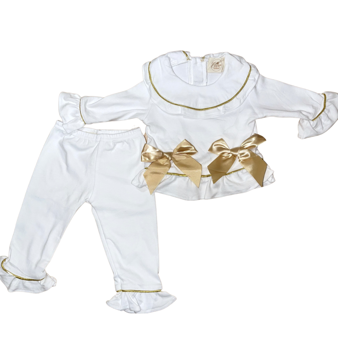 Girls Luxe pyjamas (Choose your own Embroidery options available) 🤍