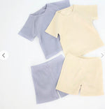 Load image into Gallery viewer, RIBBED SHORT LOUNGE SETS
