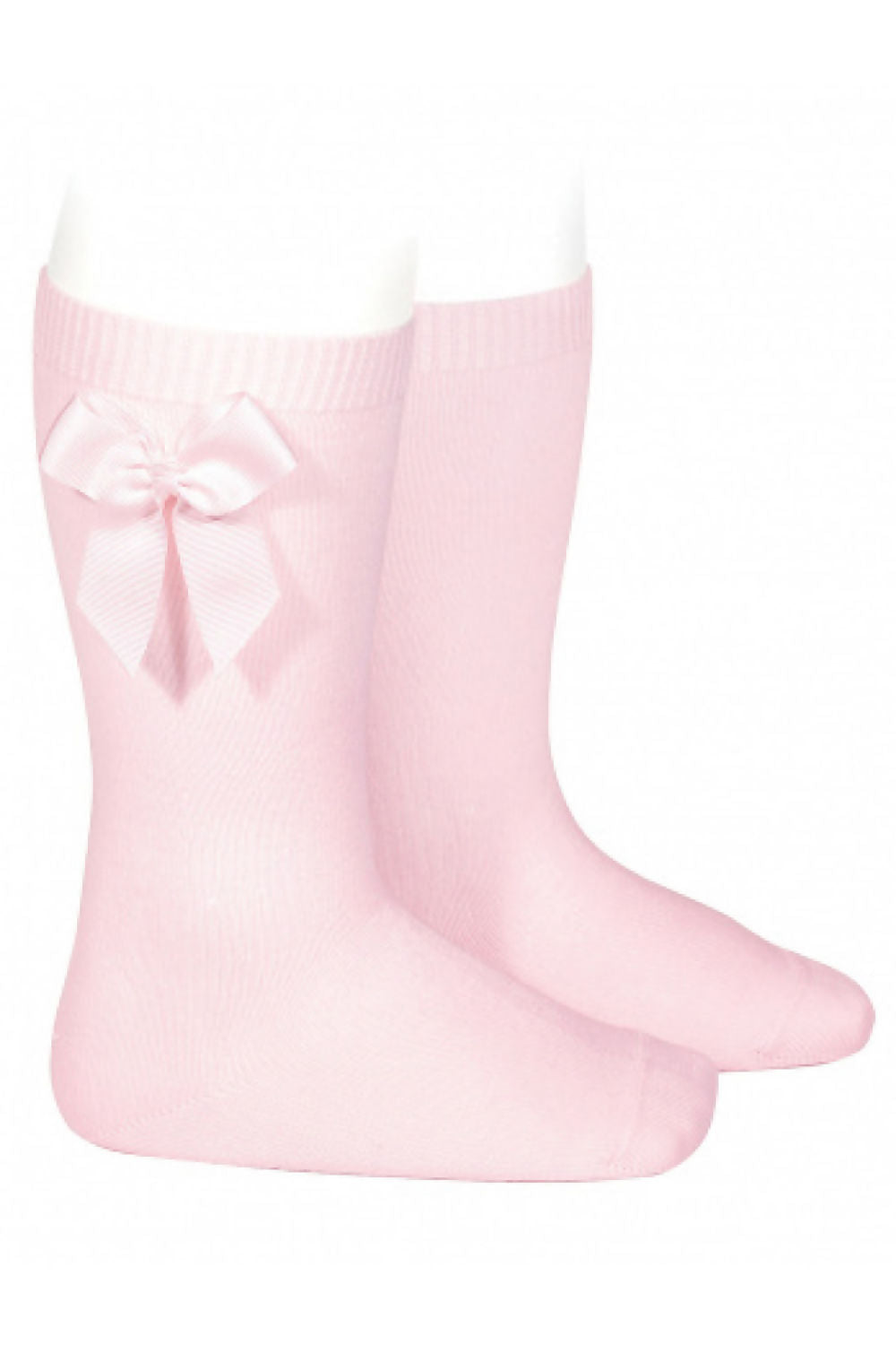 Condor Knee High Bow Socks (White, Pink, Red and Blue)
