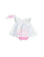 Load image into Gallery viewer, Harper - Baby Ferr Pink Two Piece with Headband

