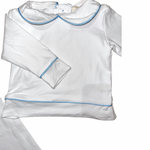 Load image into Gallery viewer, Boys Luxe pyjamas (Choose your own Embroidery options available) 🤍
