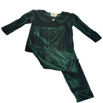 Load image into Gallery viewer, Boys Velvet Pyjamas - Red or Green
