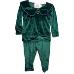 Load image into Gallery viewer, Boys Velvet Pyjamas - Red or Green
