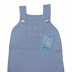Load image into Gallery viewer, Granlei knit dungaree (Off White, Blue,Pink, Red or Green)

