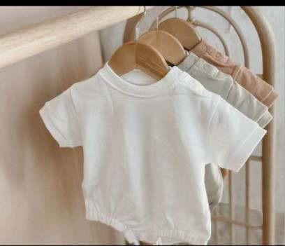 Short Sleeved Romper Jumper