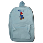 Load image into Gallery viewer, Personalised children’s backpack (White, Blue, Pink, Grey, Lilac, Mint)
