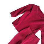 Load image into Gallery viewer, Red Ribbed lounge - 0-7years (Personalise to taste) 🤍
