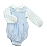 Load image into Gallery viewer, Joshua - Babidu Checkered Dungaree
