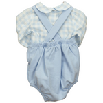 Load image into Gallery viewer, Joshua - Babidu Checkered Dungaree
