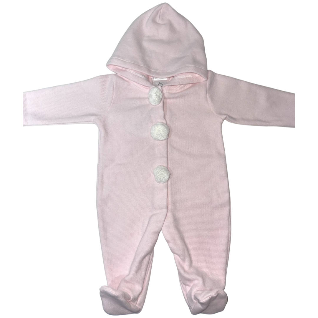 Eva - Deolinda Pink pom pom suit